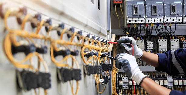 Professional Electrician technician working in Fenton, MO